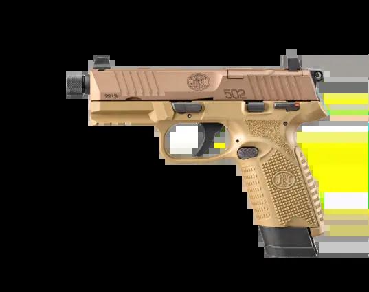 FN Herstal 502 Tactical FDE .22 LR