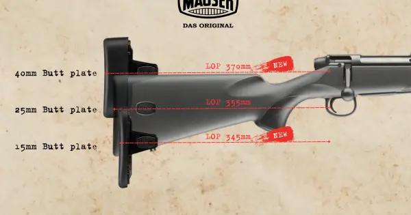 Mauser M18 csere agytalp 15mm