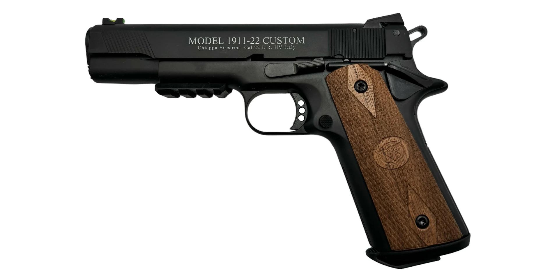 Chiappa 1911 Pistol .22LR Custom 5' fa markolattal Revolver, maroklőfegyver