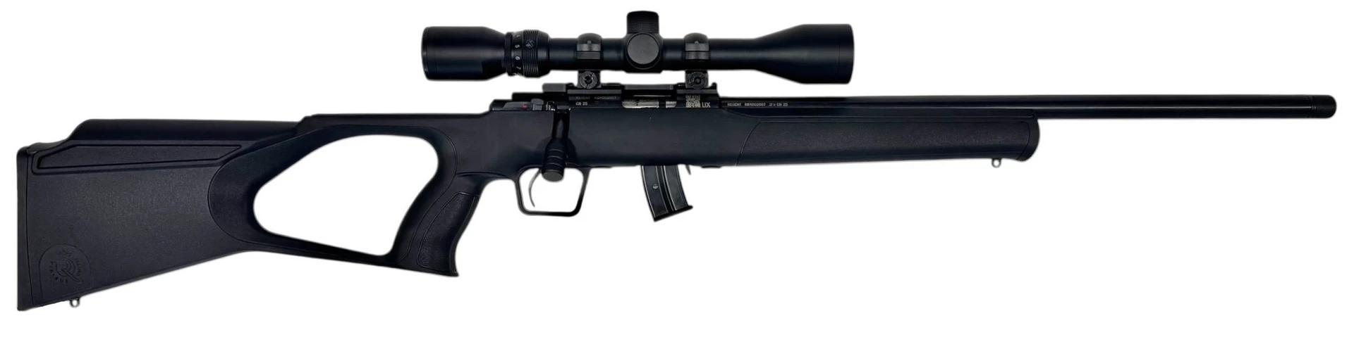 Regent RBA1 .22LR menetes csővég +3-9x40 céltávcső . Kiskaliberű vadász és sport fegyver