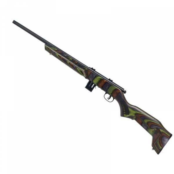 Savage 93R17 Minimalist 18 colos 17 HMR Zöldes színben . Kiskaliberű vadász és sport fegyver