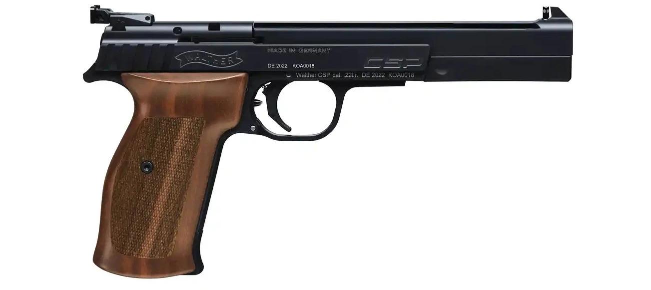 Walther CSP Dynamic .22LR sportpisztoly Revolver, maroklőfegyver