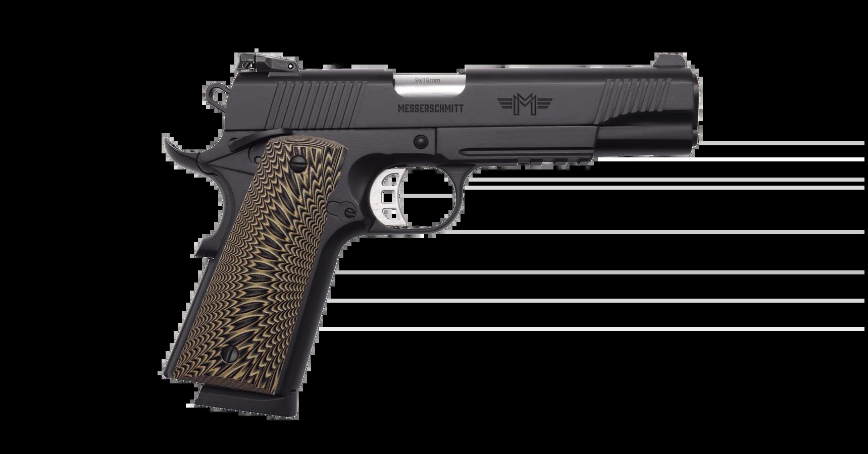 Messerschmitt ME 1911 .45 ACP - fekete