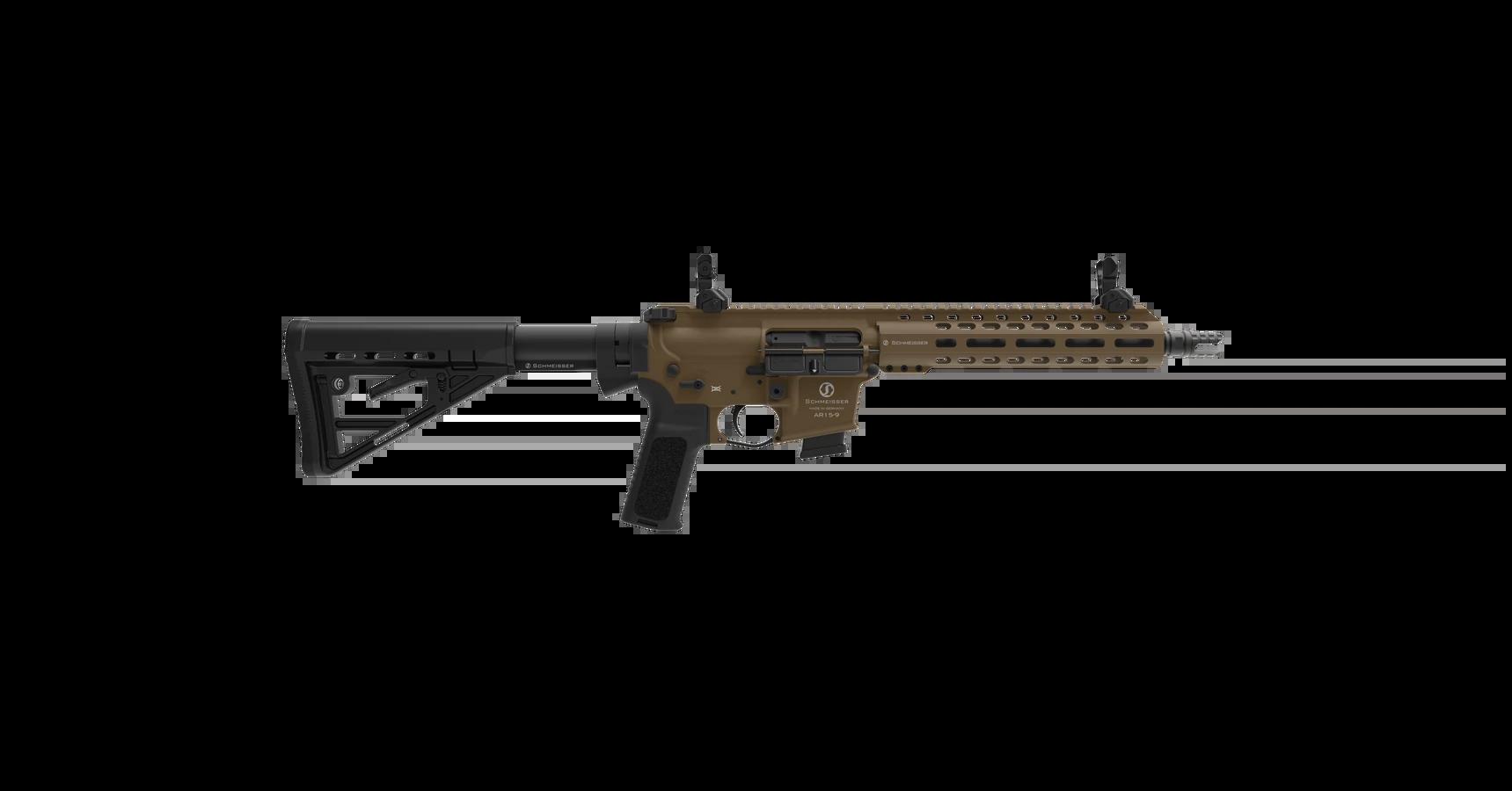 Schmeisser AR15-9 S4F 10,5", 9 mm, Bronz