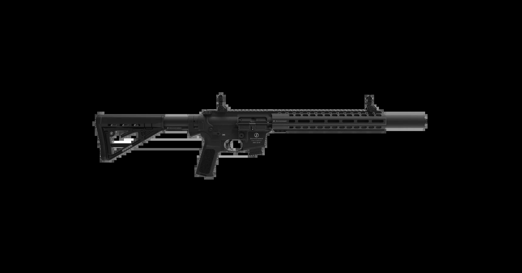 Schmeisser AR15-9 S4F SD - Integrált hangtompítóval
