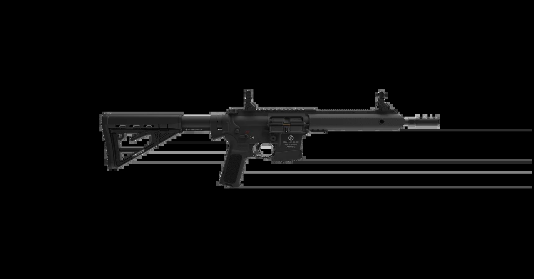 Schmeisser Dynamic AR15-9, 10,5" cső, 9mm - fekete