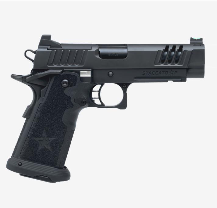 Staccato P - X-Serration DLC optic ready 9x19mm pisztoly