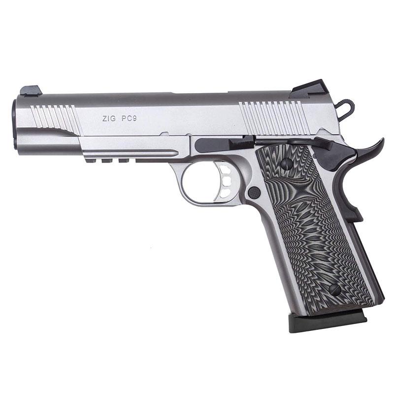 Tisas ZIG PC9 pisztoly 9x19mm (Stainless)
