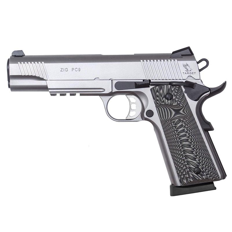 Tisas ZIG PC9 Target pisztoly 9x19mm (Stainless)