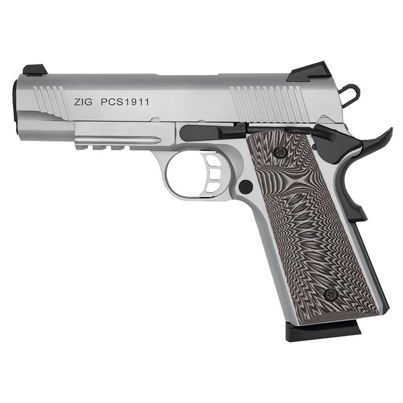 Tisas ZIG PCS 1911 pisztoly .45ACP (Stainless)