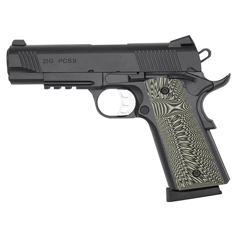 Tisas ZIG PCS9 pisztoly 9x19mm (Black)