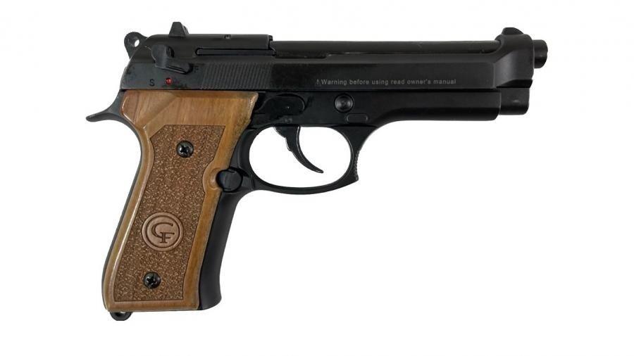Chiappa M9 Pistol .22LR 5.2&apos; fekete, fa markolat