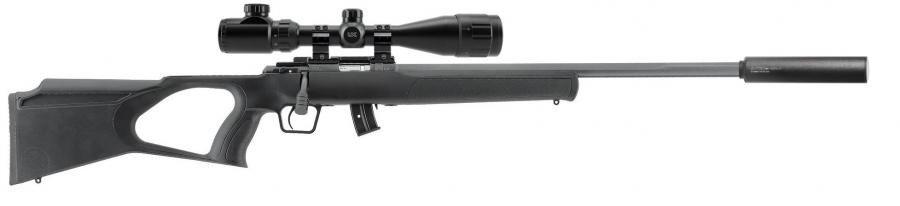 Regent RBA1 .22LR menetes csővég+A-Tec Wave hangtomp. +3-9x40 vil. pontos céltávcső