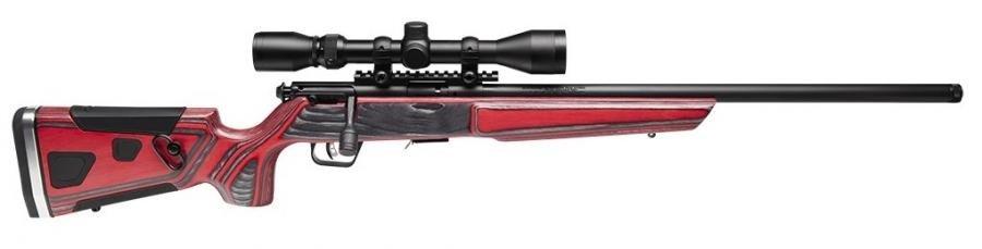 Savage 93R17 BVXP-SR At-One 17HMR 3-9x40, menetes csővég