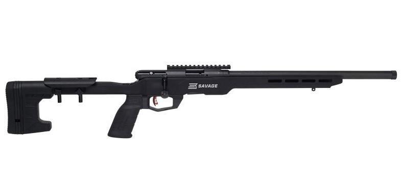 Savage B22 Magnum Precision 18&apos; 22 WMR, menetes csővég