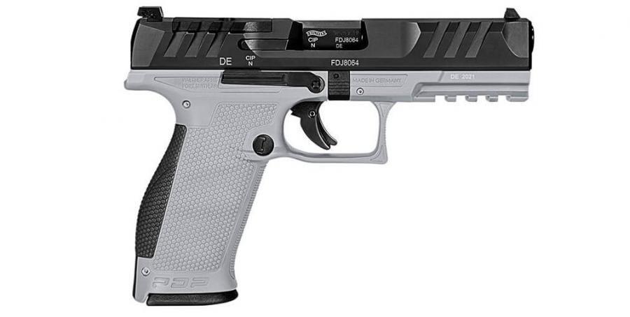Walther PDP 9X19 Full Size 4,5&quot; 2db 18as tárral, Wolfram szürke