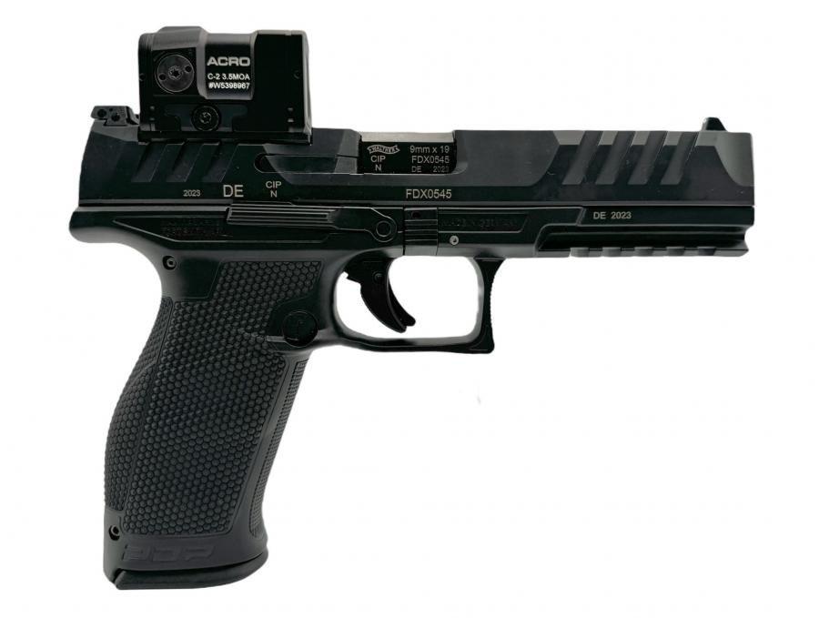 Walther PDP 9X19 Full Size 5&quot; +Aimpoint ACRO+adapter
