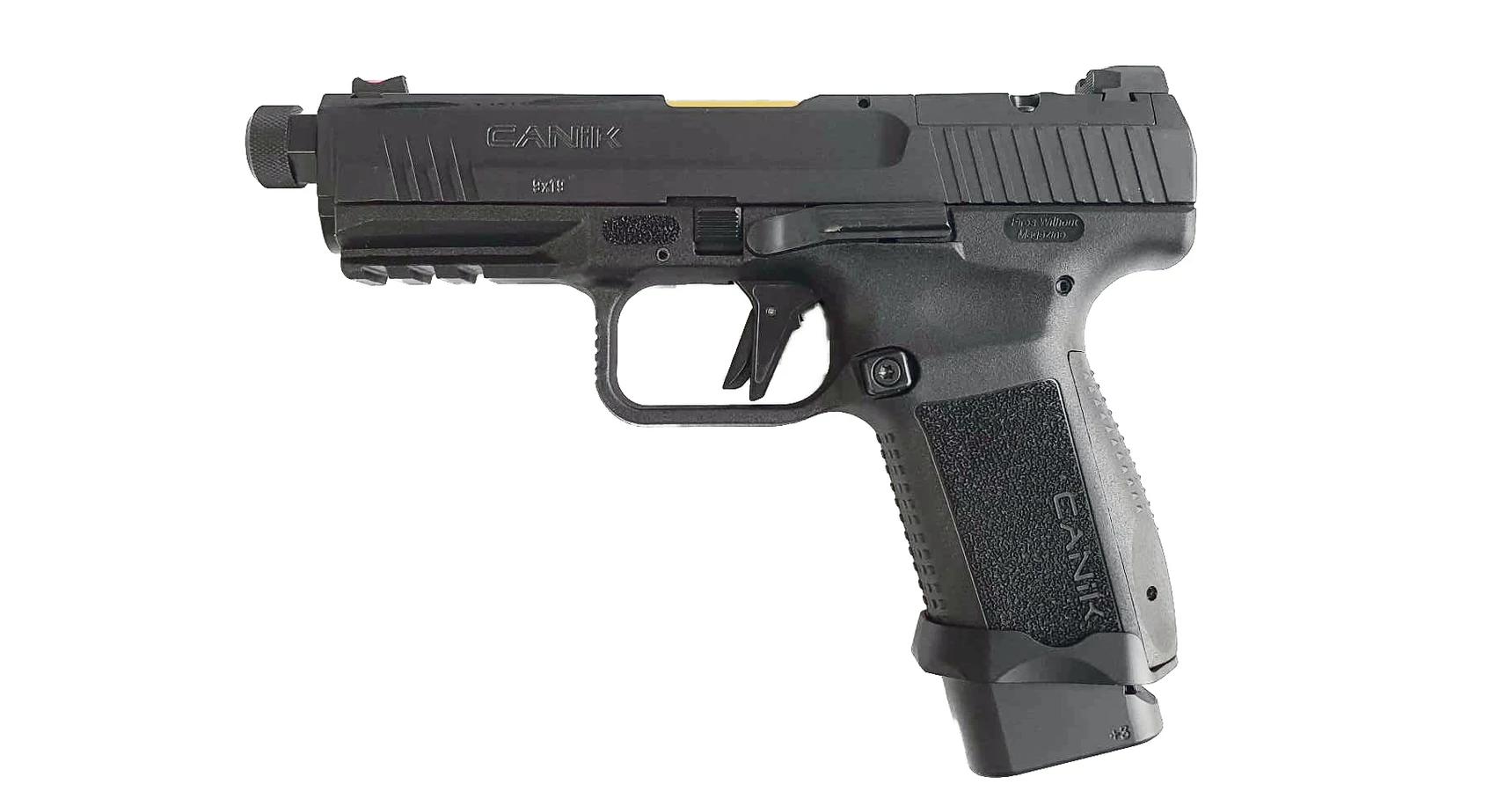 Canik TP9 Elite Combat Executive, 9mm Para pisztoly, SAO, black