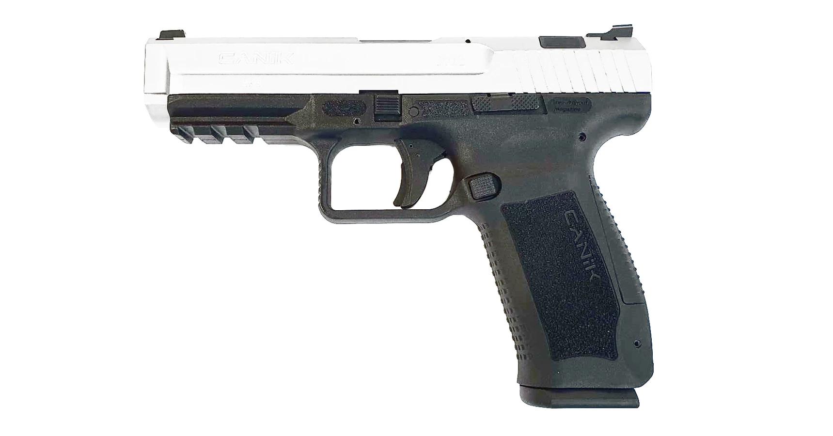 Canik TP9 Mod.2., 9mm Para pisztoly, SAO, chrome