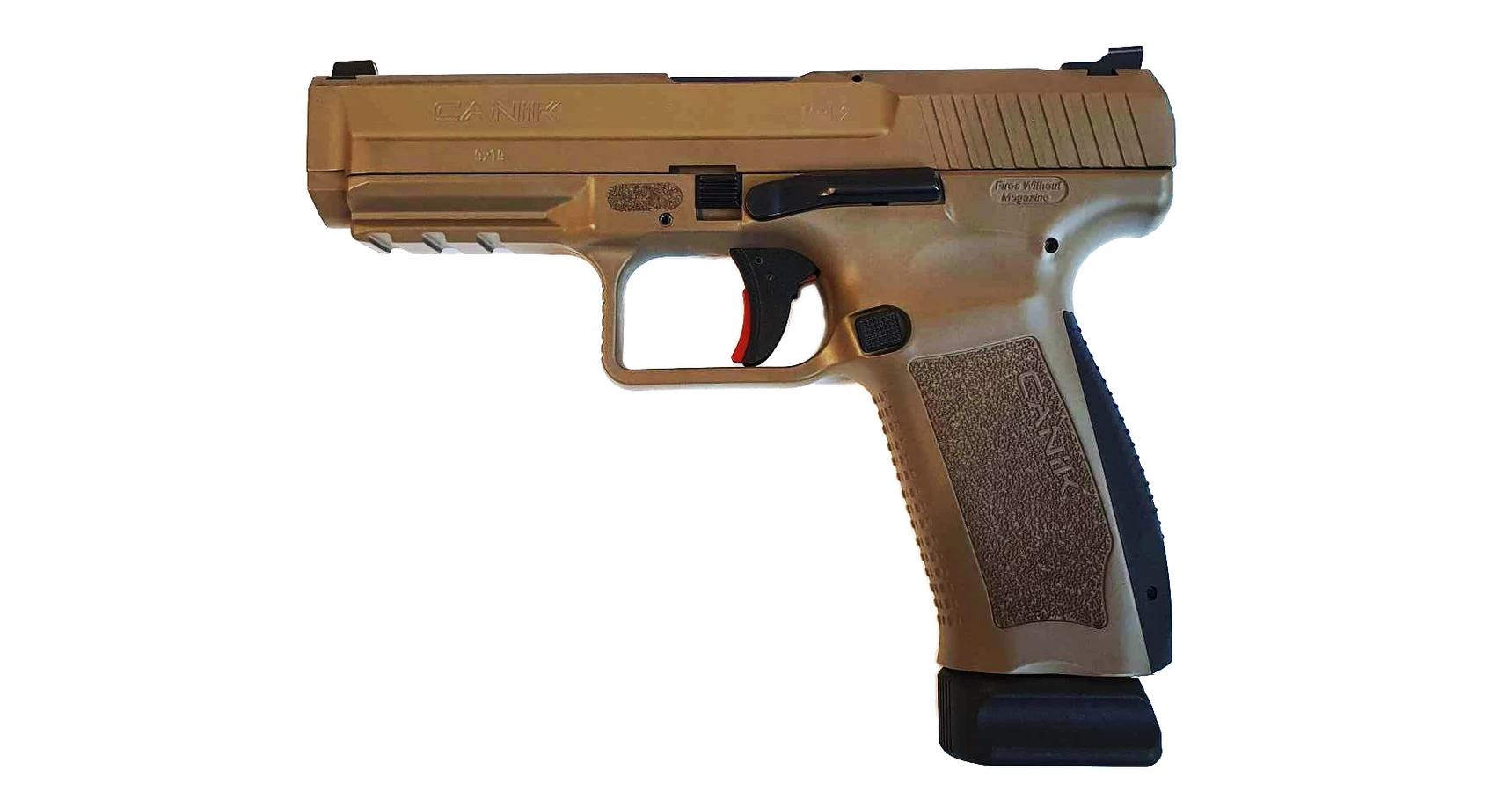 Canik TP9 SF Mod.2., 9mm Para pisztoly, SAO, desert