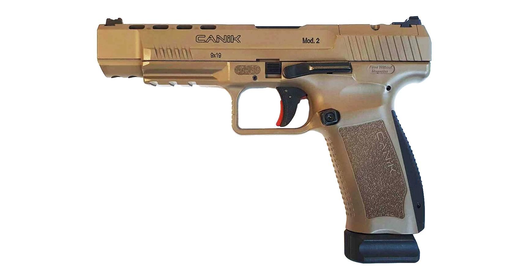 Canik TP9 SFX Mod.2., 9mm Para pisztoly, SAO, desert