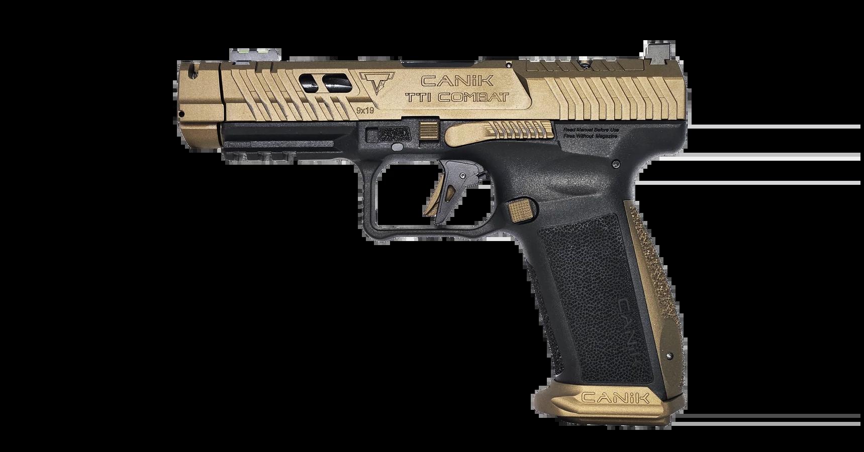 Canik TP9 TTI Combat dual bronze/black 9mm luger pisztoly