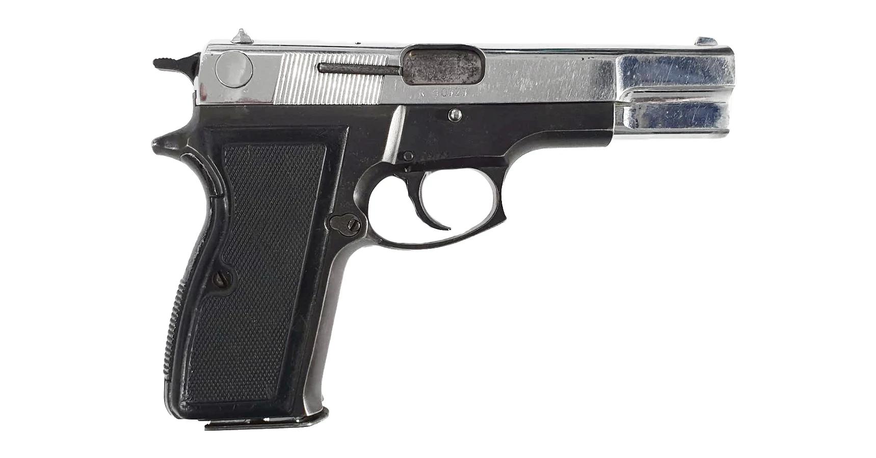 FÉG P9R Nikkel Parabellum, 9 mm LUGER, pisztoly, használt