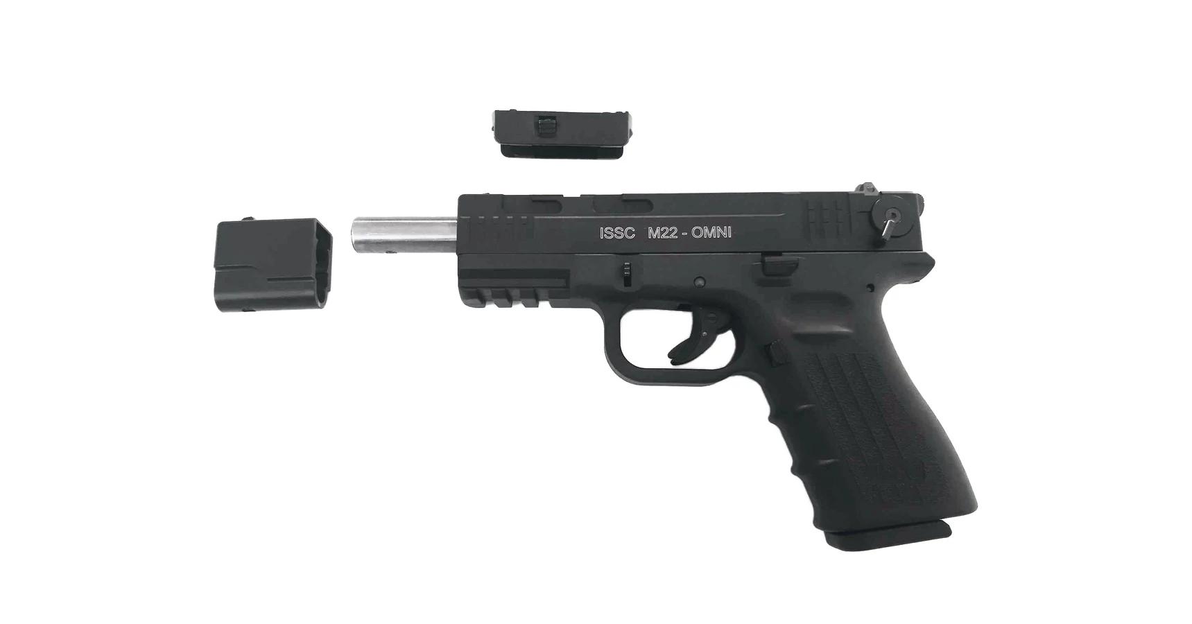 ISSC M22 Omni Target pisztoly, black, .22 LR