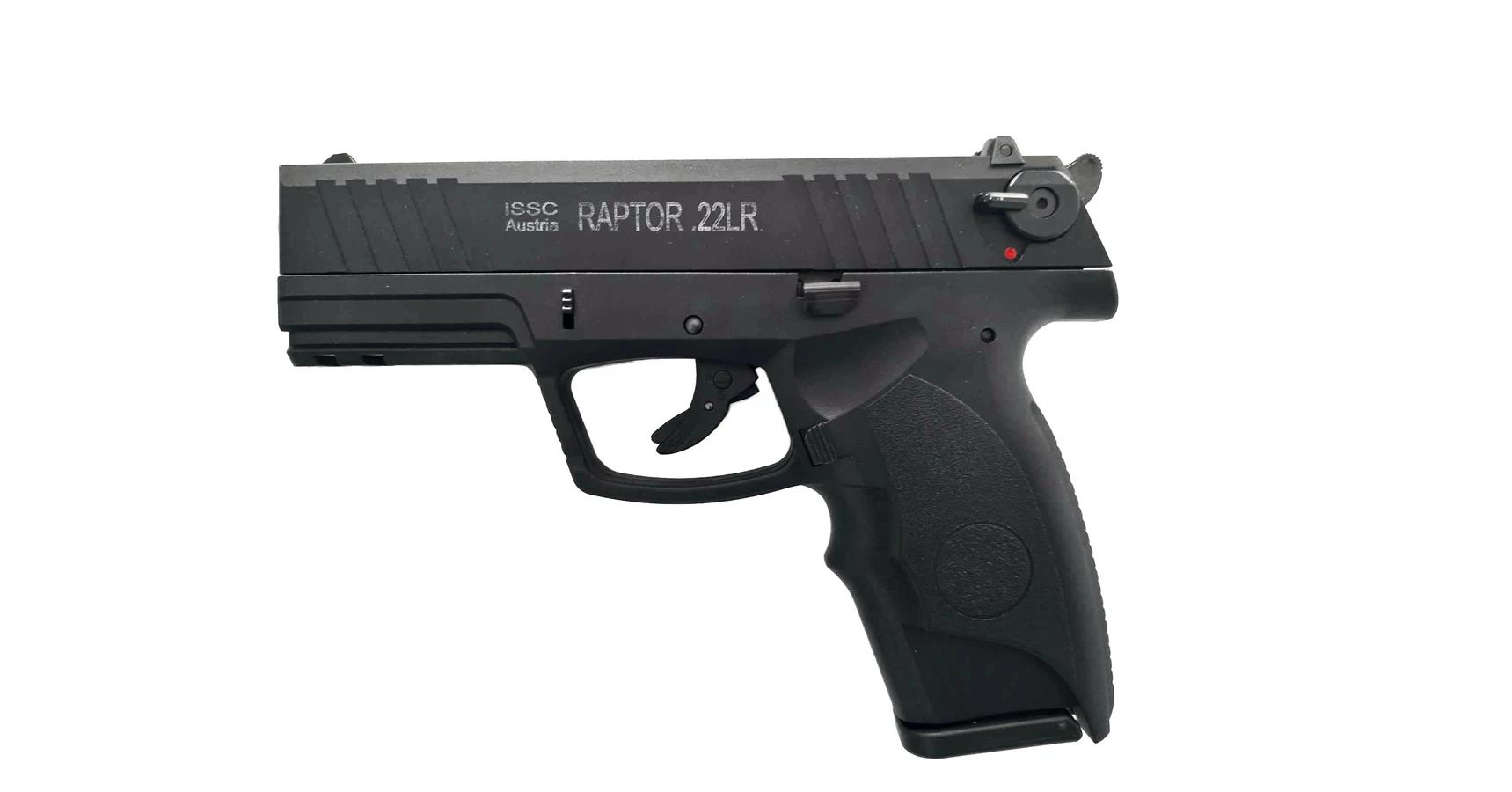 ISSC Raptor Standard pisztoly, black, .22 LR