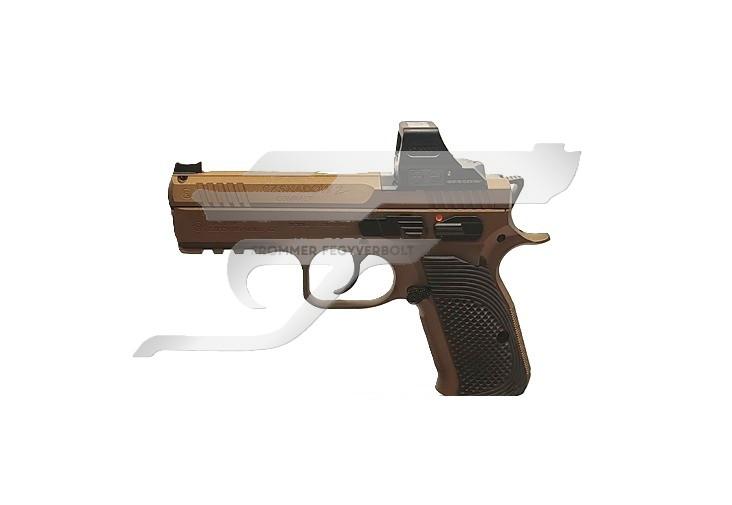 CZ Shadow 2 Compact OR Bronz 9x19 kal.ÚJ Maroklőfegyver Spec.Edition Holosun