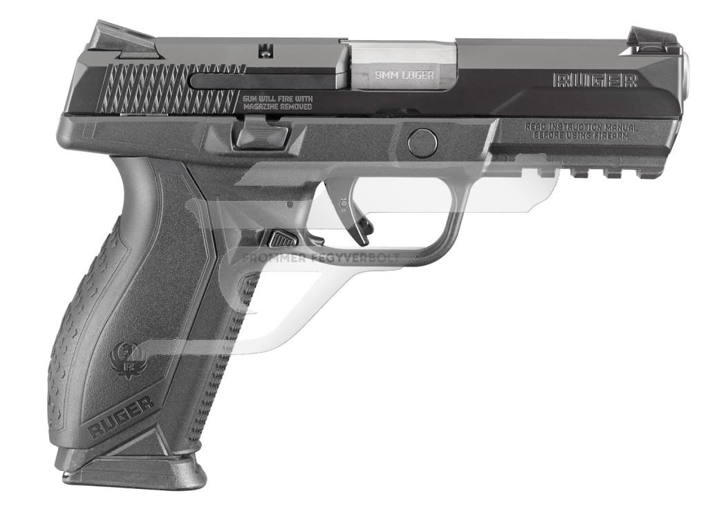 Ruger A9 Pro Duty Maroklőfegyver R08605 9x19 kal. Fekete, 16 db