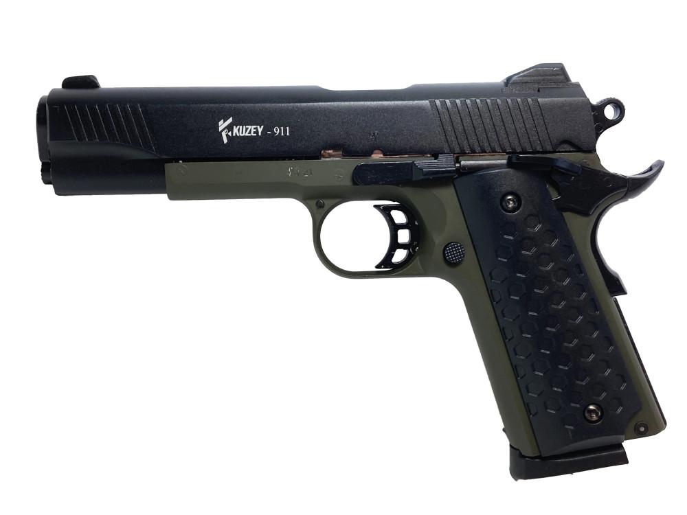 Kuzey 1911 Gázpisztoly 9mm PA Oliv Tok