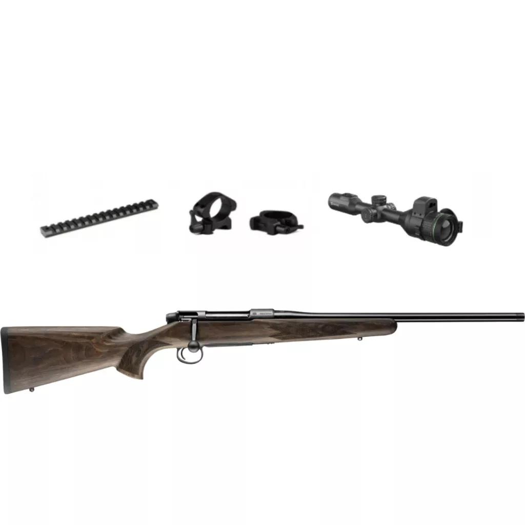 Mauser M18 Pure + Hikmicro Alpex LRF 4K A50EL Digitális Éjjellátó Céltávcső Szett