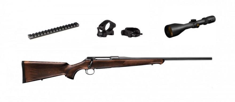 Sauer 100 Classic Vadászfegyver + Nikko Stirling 2,5-10X50 Céltávcső Szett