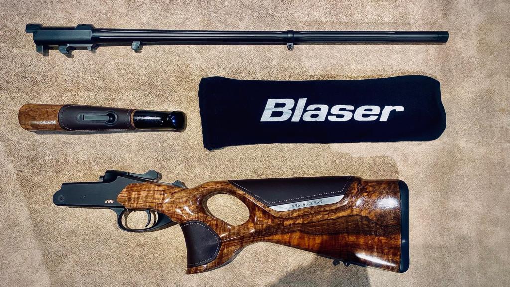 Blaser K95 Success Leather golyós fegyver
