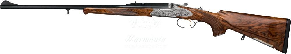 Krieghoff Hubertus SmallArab gravír, Black, 60cm cső, .308Win Golyós Vadászpuska