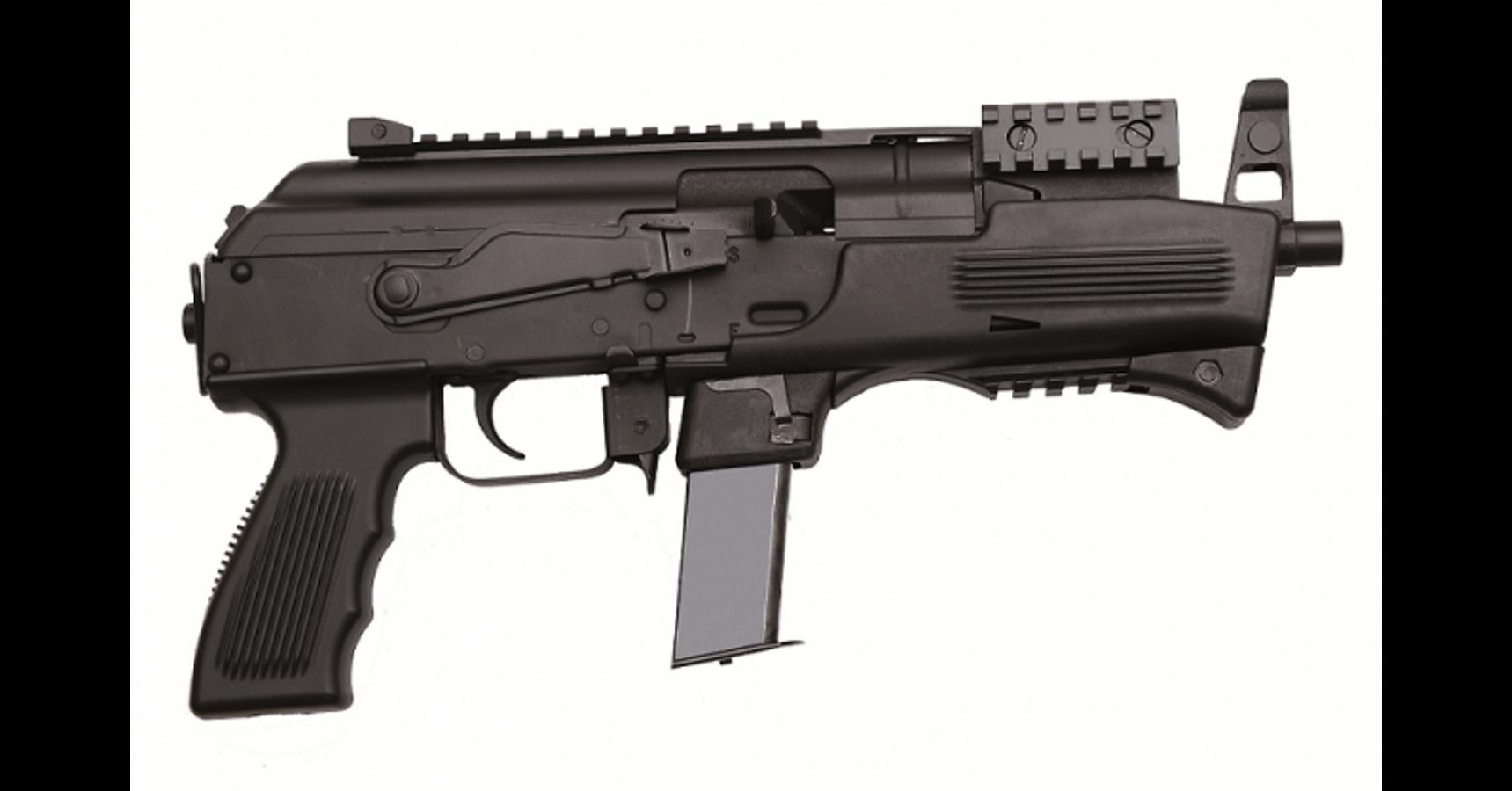 AK-9x19 Pistol, 6,3'cső, 2x10es tár