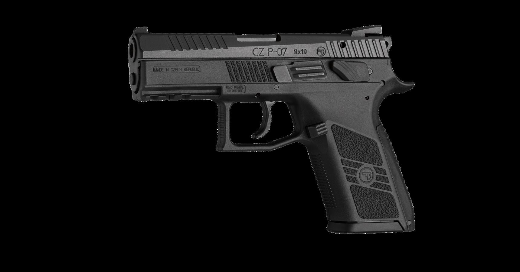 CZ P-07 9 mm Luger, kézi biztosítós