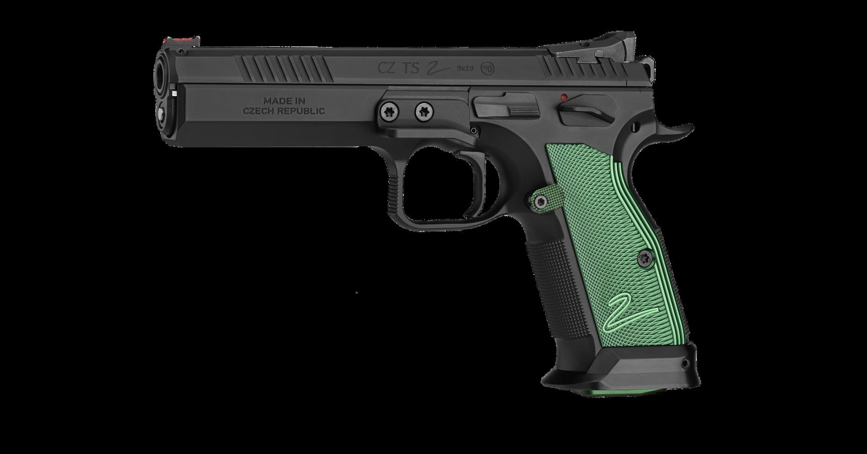 CZ TS 2 Racing Green 9 mm Luger