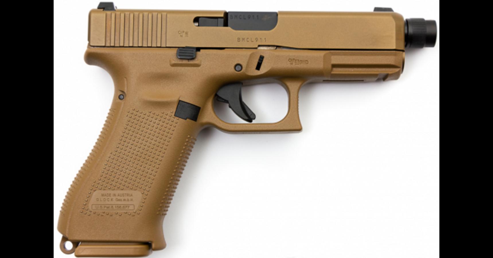 Glock 19X 9 mm Luger, menetes csővéggel, tríciumos irányzékkal