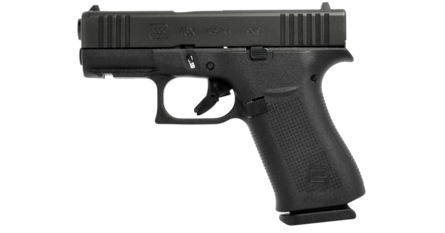 Glock 43X 9 mm Luger, szereléksínnel HASZNÁLT