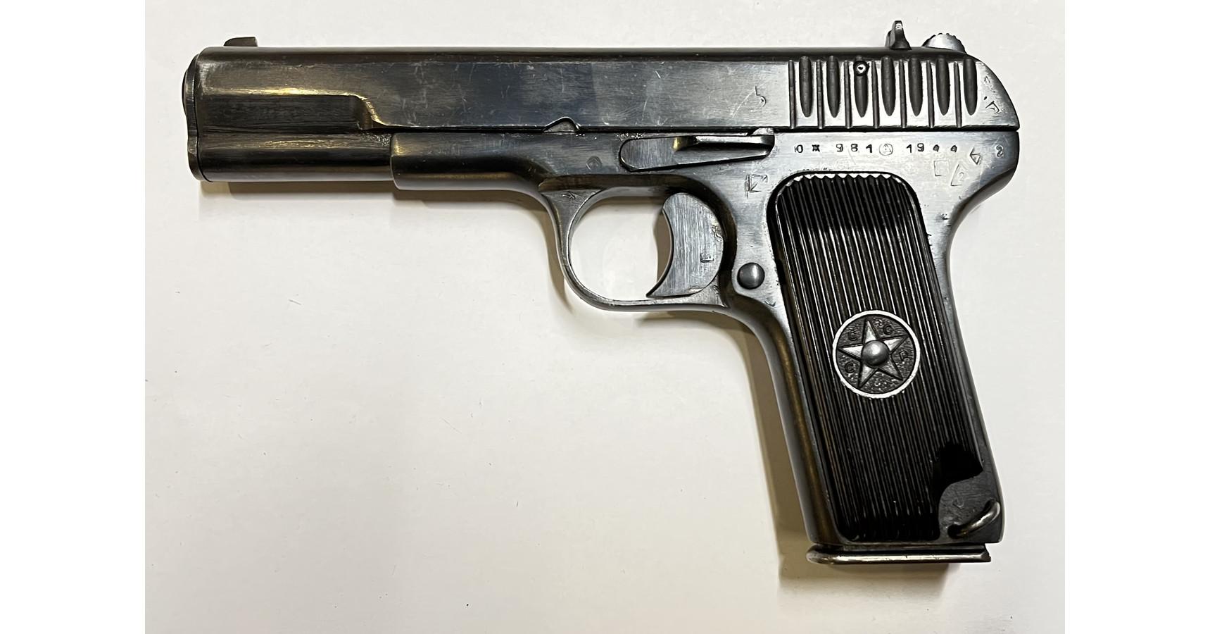 TT-33 7,62x25TT, WWII, orosz