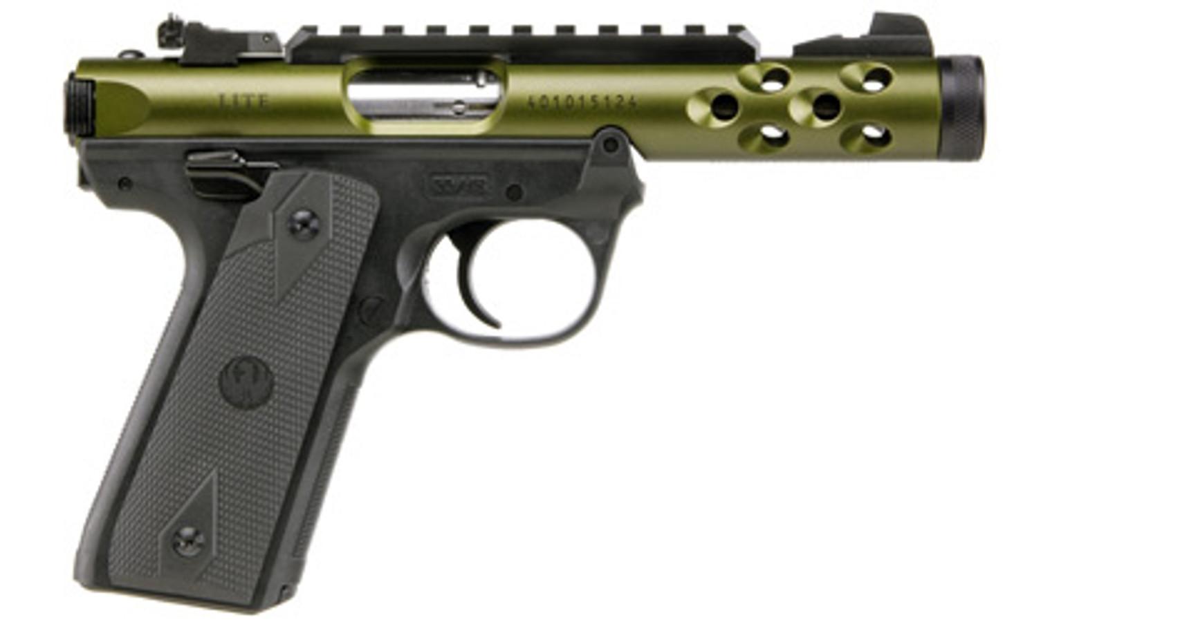 Ruger Mark IV 22/45 Lite, zöld .22LR