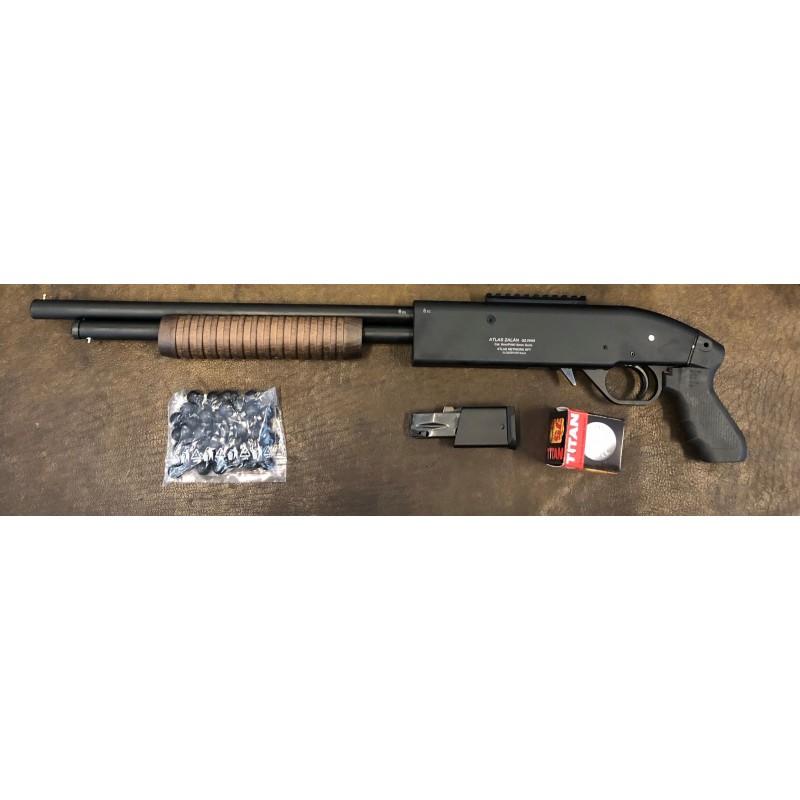 Atlas Zalán gumilövedékes puska (rövid) szett