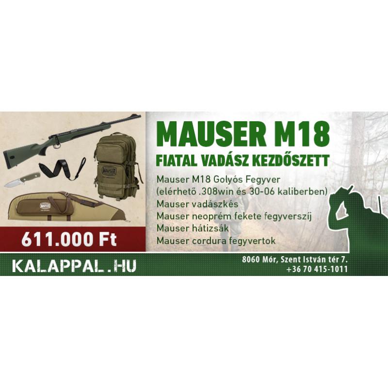 Mauser M18 fiatal vadász kezdőszett