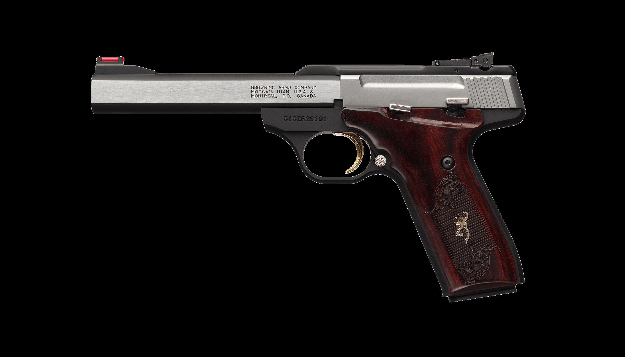 Browning Buck Mark Medallion Stainless .22 LR sportpisztoly állítható irányzék