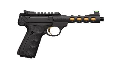 Browning Buck Mark Vision Black Gold Hex UFX .22 LR menetes cső, állítható irányzék