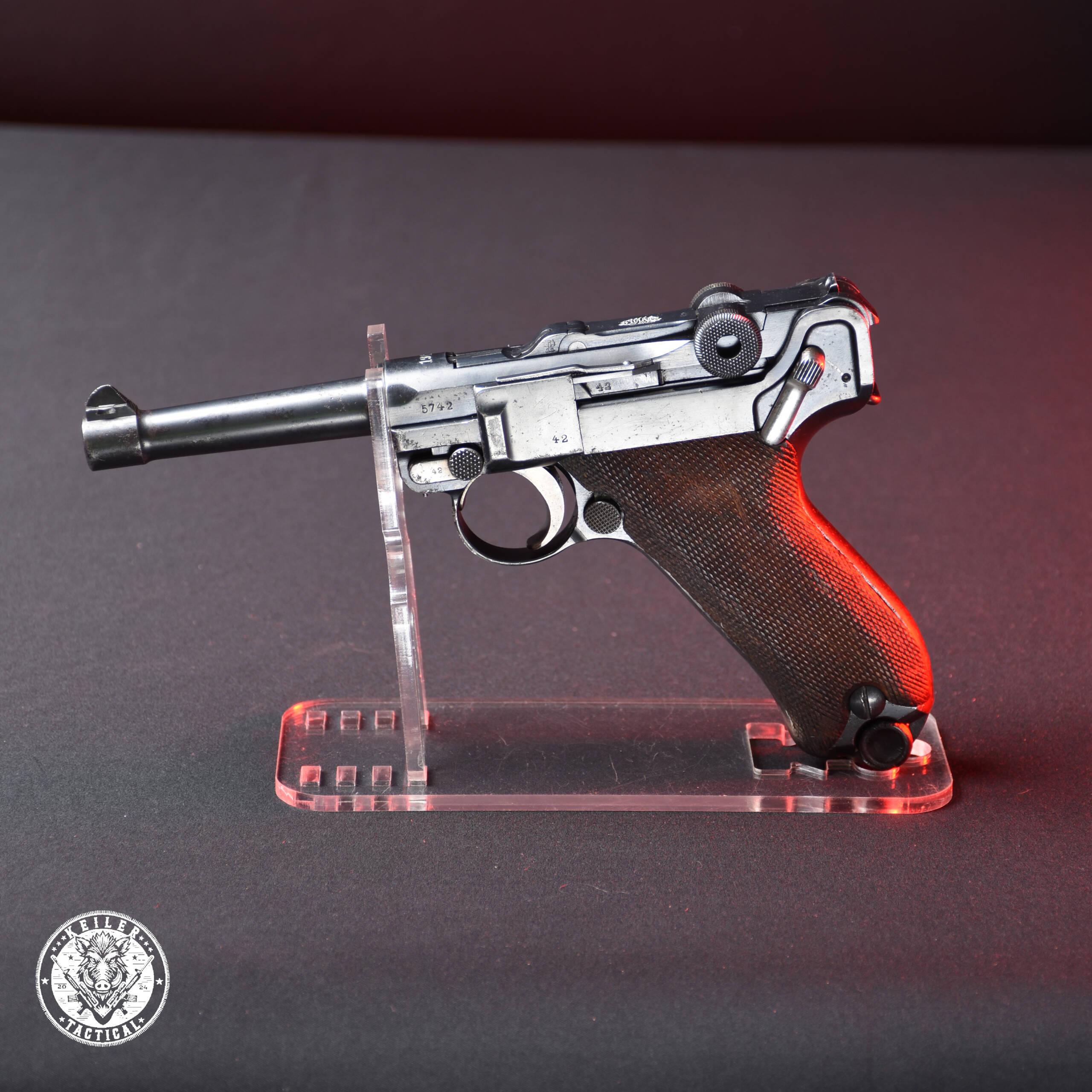 DWM 08 Parabellum 1912 (gyűjtői darab, számazonos)