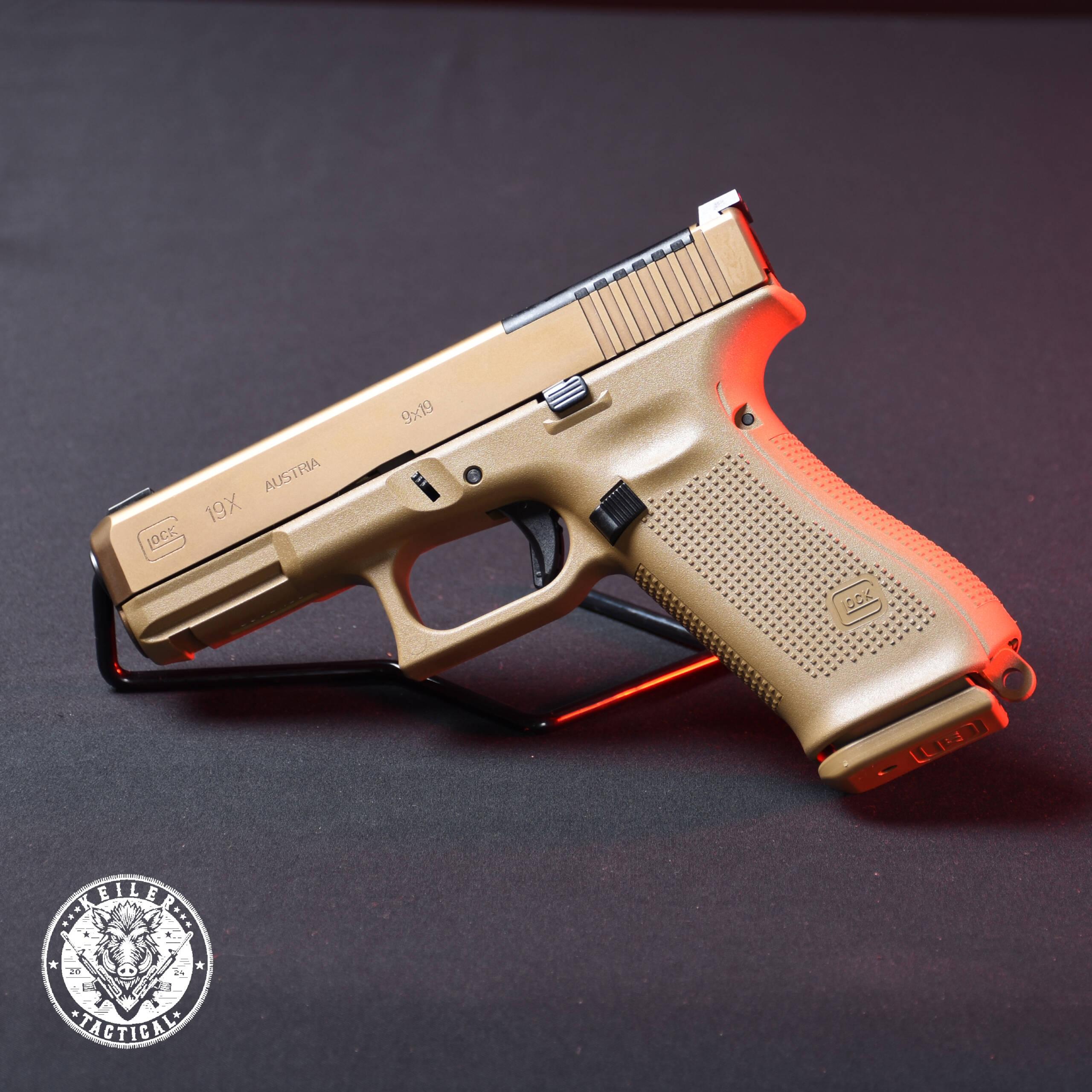GLOCK 19X 9×19 PISZTOLY (MOS / COYOTE / POLYMER SIGHTS)