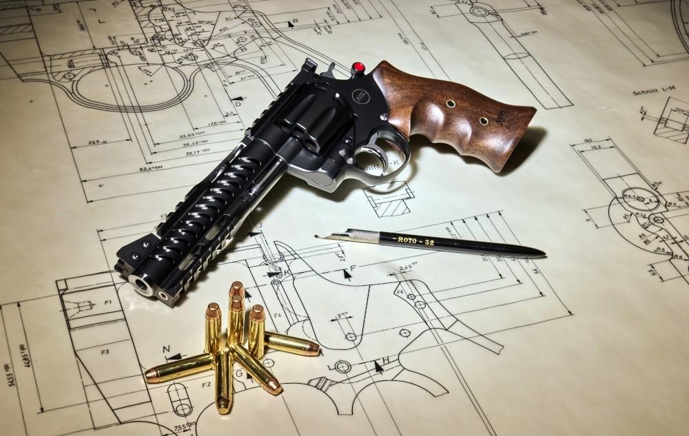 KORTH Ranger Rvolver NXS 6”, 8 lövetű, kaliber .357 Magnum, Jim Wilson markolat